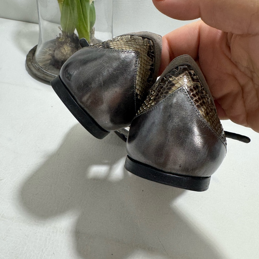 Miu Miu Python Pattern Flats - image 6